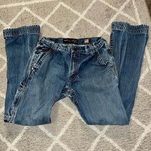 Ariat Men's FR M4 Relaxed Fit Blue Jeans